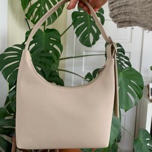 Mini Recycled Leather Shoulder Bag